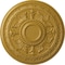Ekena Millwork Tellson Ceiling Medallion (Fits Canopies up to 6 3/4"), 30 5/8"OD x 2 1/2"P, Iridescent Gold CM30TEIGS - alternate 1